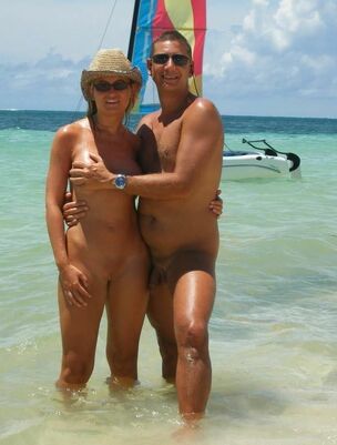 Older bare exhibs and naturist..