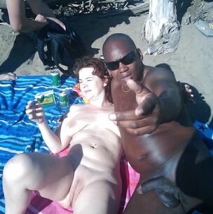 Public multiracial romp with mature
