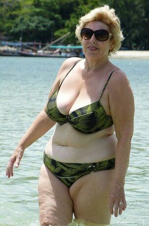 Thick Aged Bathing suit 49
