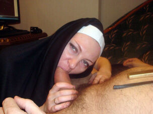 Mature nun having fuck-a-thon with